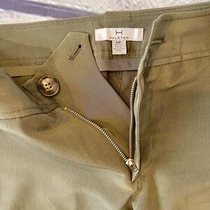 Halston Heritage Olive Green Trousers
